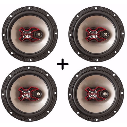 Kit 4 Auto Falante Bravox 6 Volksvagem Passat - 200 W Rms