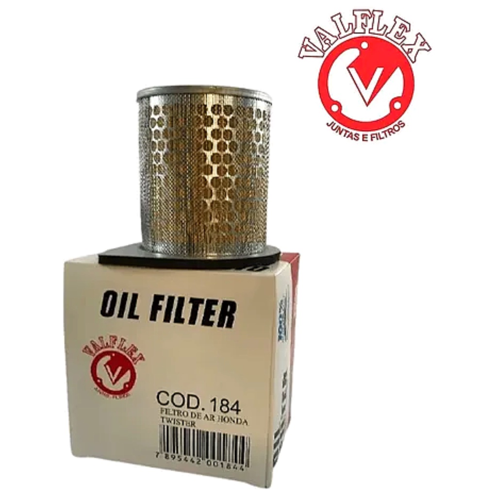 Filtro De Ar Honda Cbx 250 Twister 2001 A 2008 Valflex em Oferta na Shopee