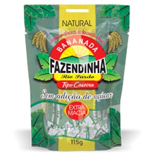 Bananinha Sem Açúcar 115g - Fazendinha em Oferta na Shopee