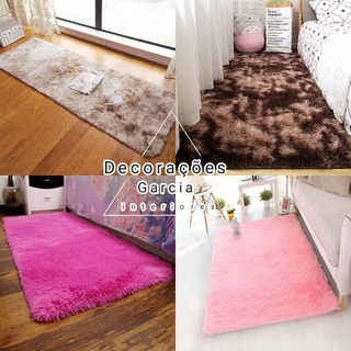 Tapete 1,0m x 0,50m Peludo Felpudo Quarto e Sala Antiderrapante
