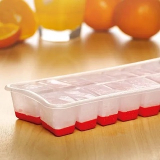 Forma De Gelo 12/16 Cubos Fundo Silicone Resistente