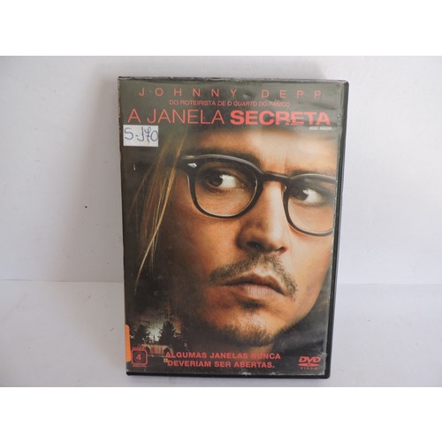 Dvd A Janela Secreta Johnny Depp Original Usado