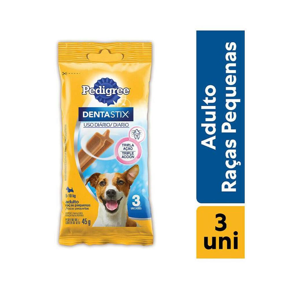 Pedigree Dentastix Raças Pequenas 3 Sticks 45G - Pets