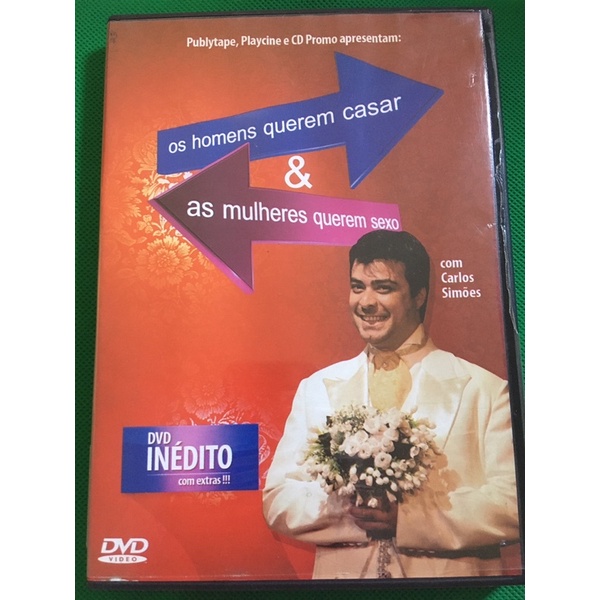 Dvd os homens querem casar & as mulheres querem sexo - ref:XX1