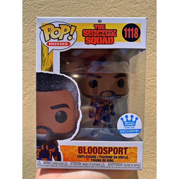 Funko Pop! DC The Suicide Squad Bloodsport (Unmasked) #1118 Exclusivo
