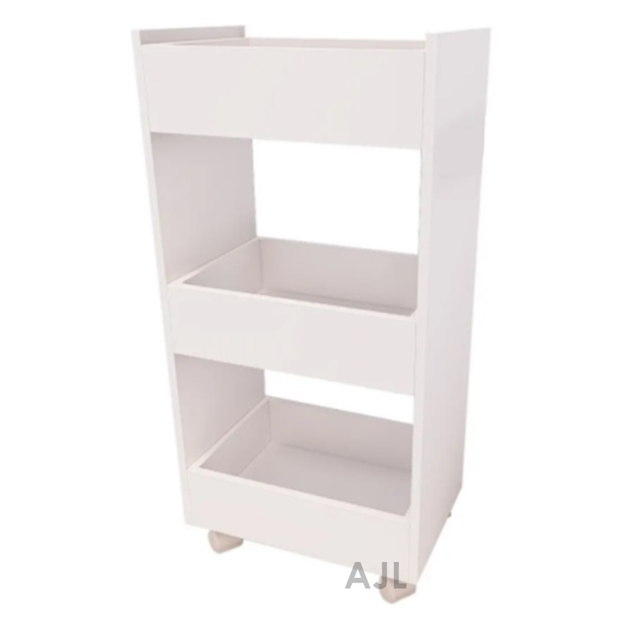 Carrinho Auxiliar Suporte De Esmalte Estéticos Com Rodinhas Branco apoio suporte ideal inovador