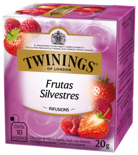 TWININGS OF LONDON SABOR FRUTOS SILVESTRES 20G 10 SAQUINHOS em Oferta na Shopee