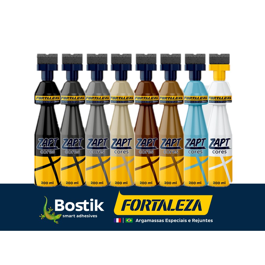 Tinta Para Rejunte Zapt Varias Cores 200ml em Oferta na Shopee