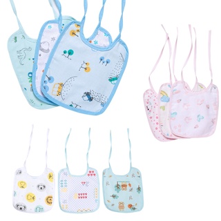 Kit 3 Babador Papi Bebê Flanelado Plastificado Karinho 21x19