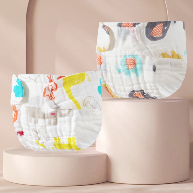 3PCS Baby Nappy 12 Camadas Fraldas De Algodão Puro Para Bebês Todas As Reutilizáveis Calças De Treinamento Infantil em Oferta na Shopee