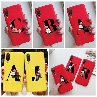 Shockproof Casing Samsung Galaxy A02 2021 Case Colorful Flower Letter Phone Shell Samsung A02 GalaxyA02 A 02 SM-A022F/DS Cover