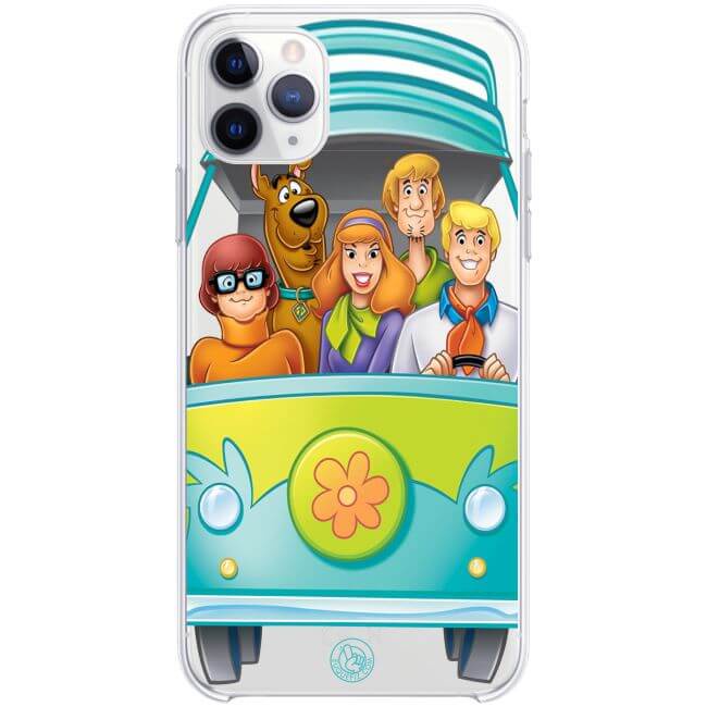 Capinha para Celular em Tpu Premium Tranpartente Scooby Doo para diversos modelos de celular Samsung, Apple, Motorola, Asus, LG, Xiaomi, Compatível com Android e IOS