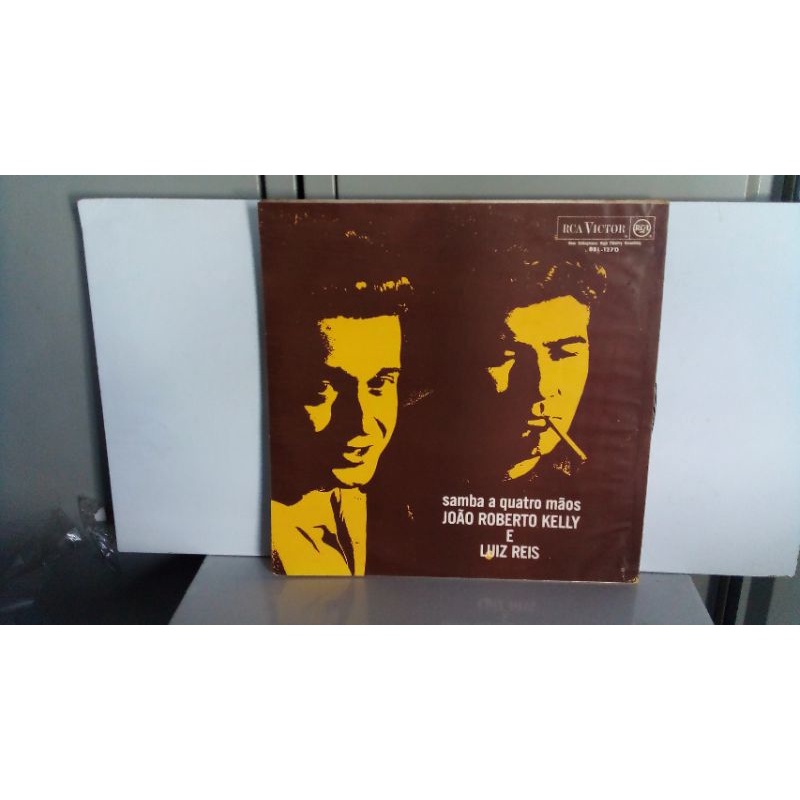 Lp-João-Roberto-Kelly-e-Luiz-Reis-Samba-A-Quatro-Mãos