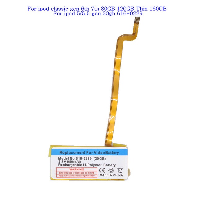 Bateria Interna 650mah Classic 80gb A1238 em Oferta na Shopee