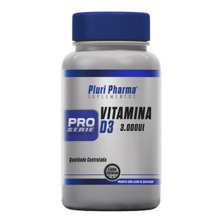 Vitamina D3 3.000ui 120 Cápsulas