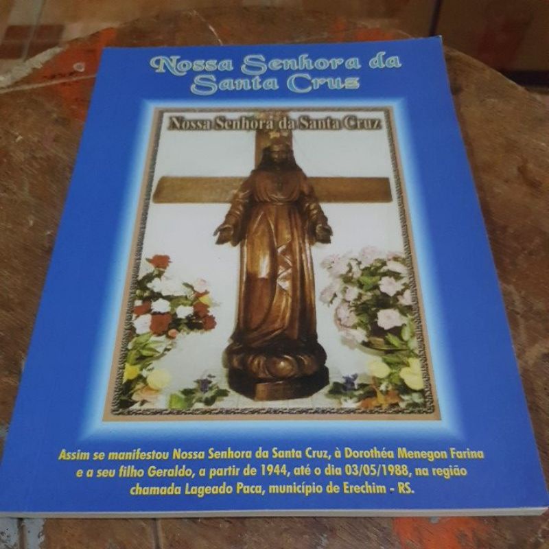 livro nossa senhora da Santa Cruz Shopee Brasil