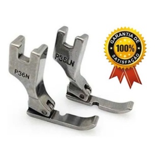 02 Sapatas Calcador Pregar Zíper Esquerdo Direito Industrial em Oferta na Shopee