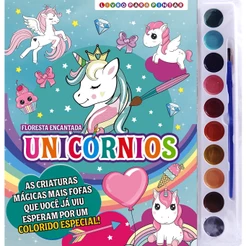 Floresta Encantada Livro para Pintar com Aquarela
