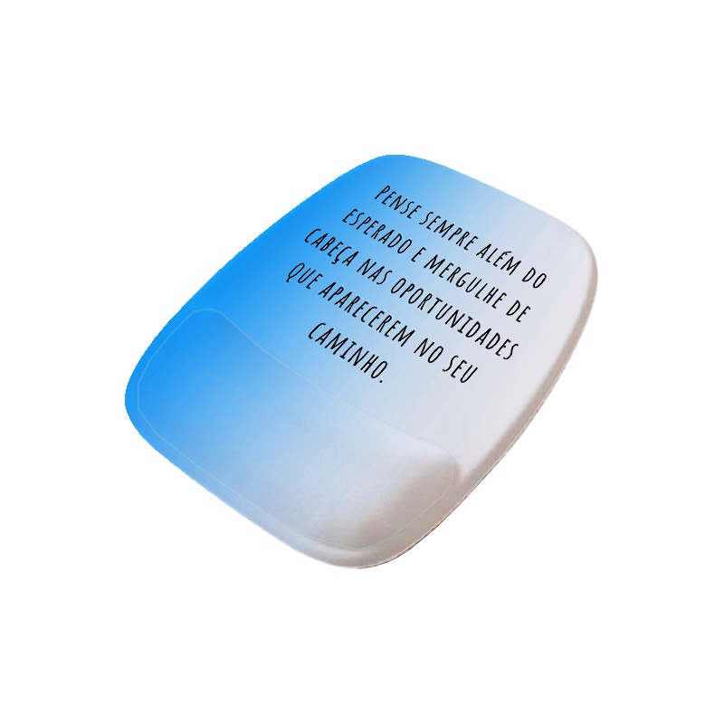 Mouse Pad Ergonomico Retangular Frases Empreendedor Sucesso 3