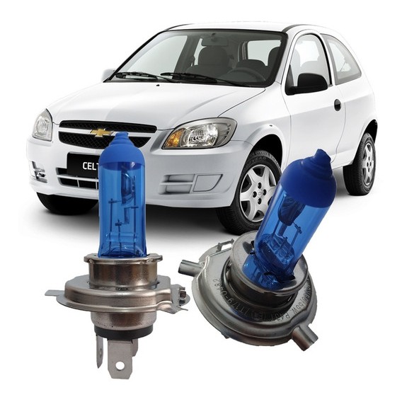 Par Lampada Super Branca Farol Celta 2006 2007 2008 2009 2010 2011 2012 2013 2014 em Oferta na Shopee