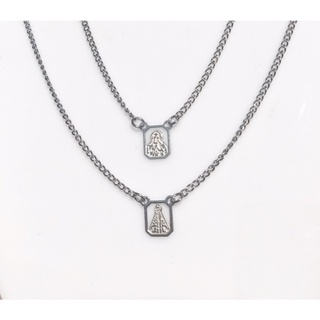 Escapulário Nossa senhora Aparecida em Aço Inox em Oferta na Shopee