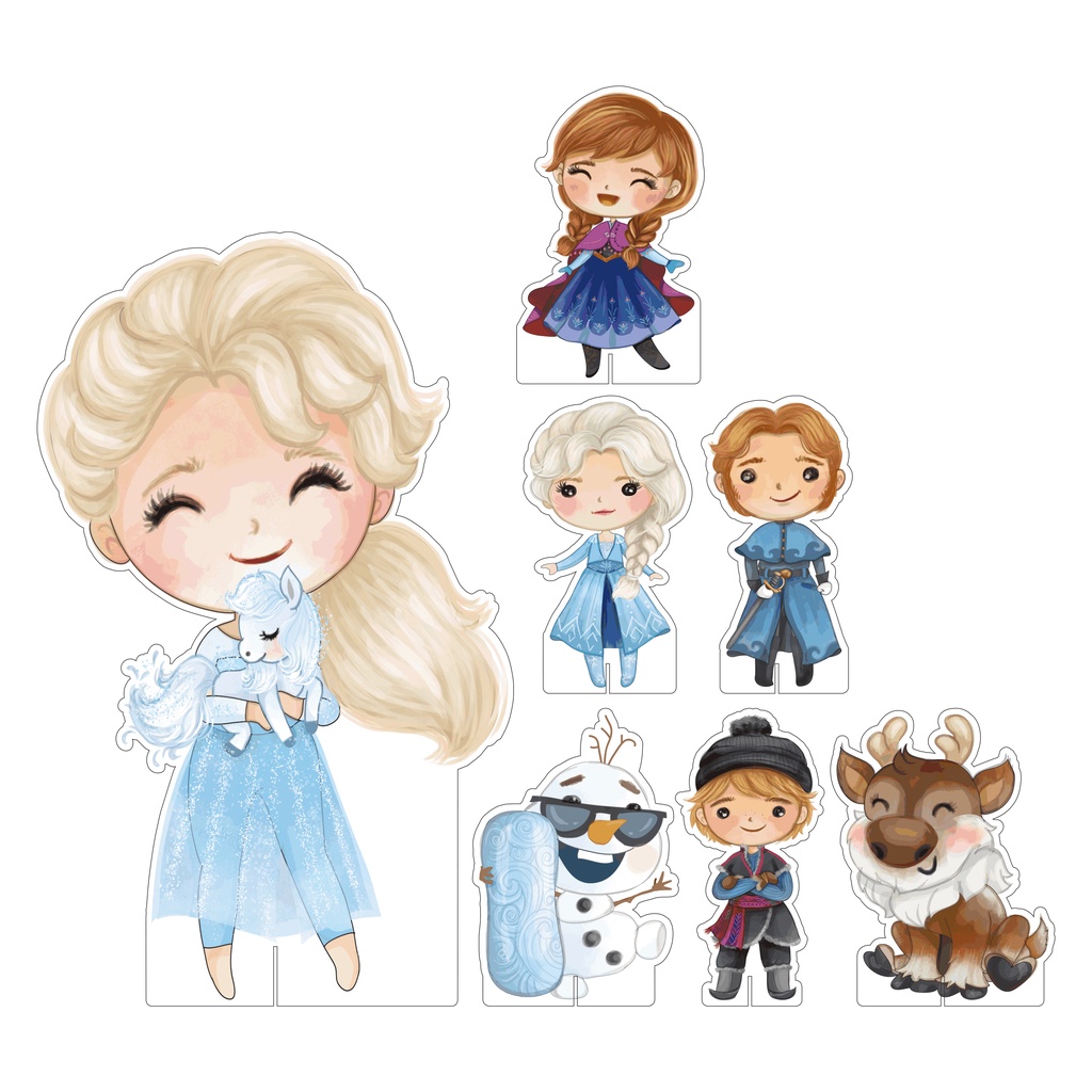 Mini Kit Display Festa Infantil Frozen Cute