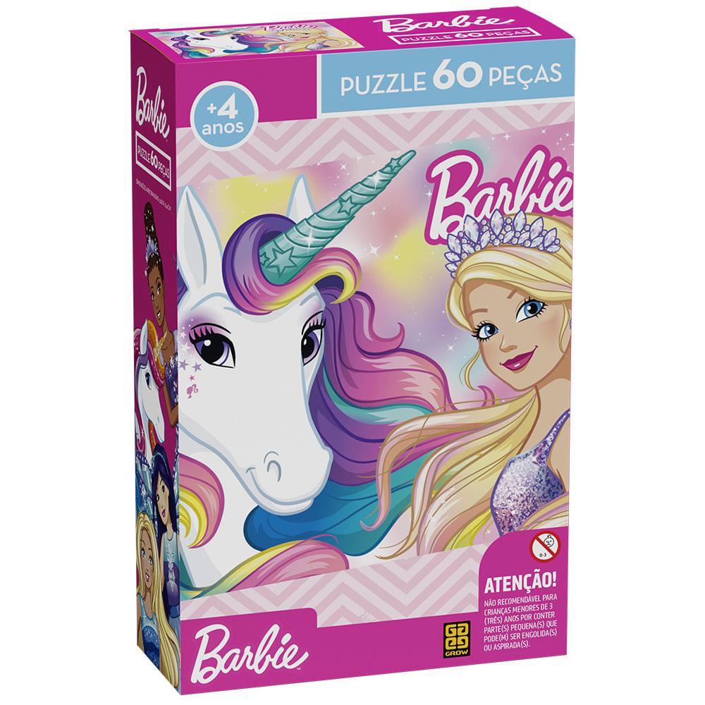 Puzzle 60 peças Barbie - Mom & Baby