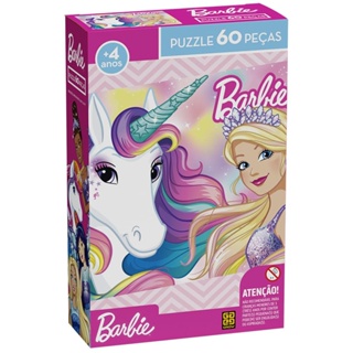 Puzzle 60 peças Barbie em Oferta na Shopee
