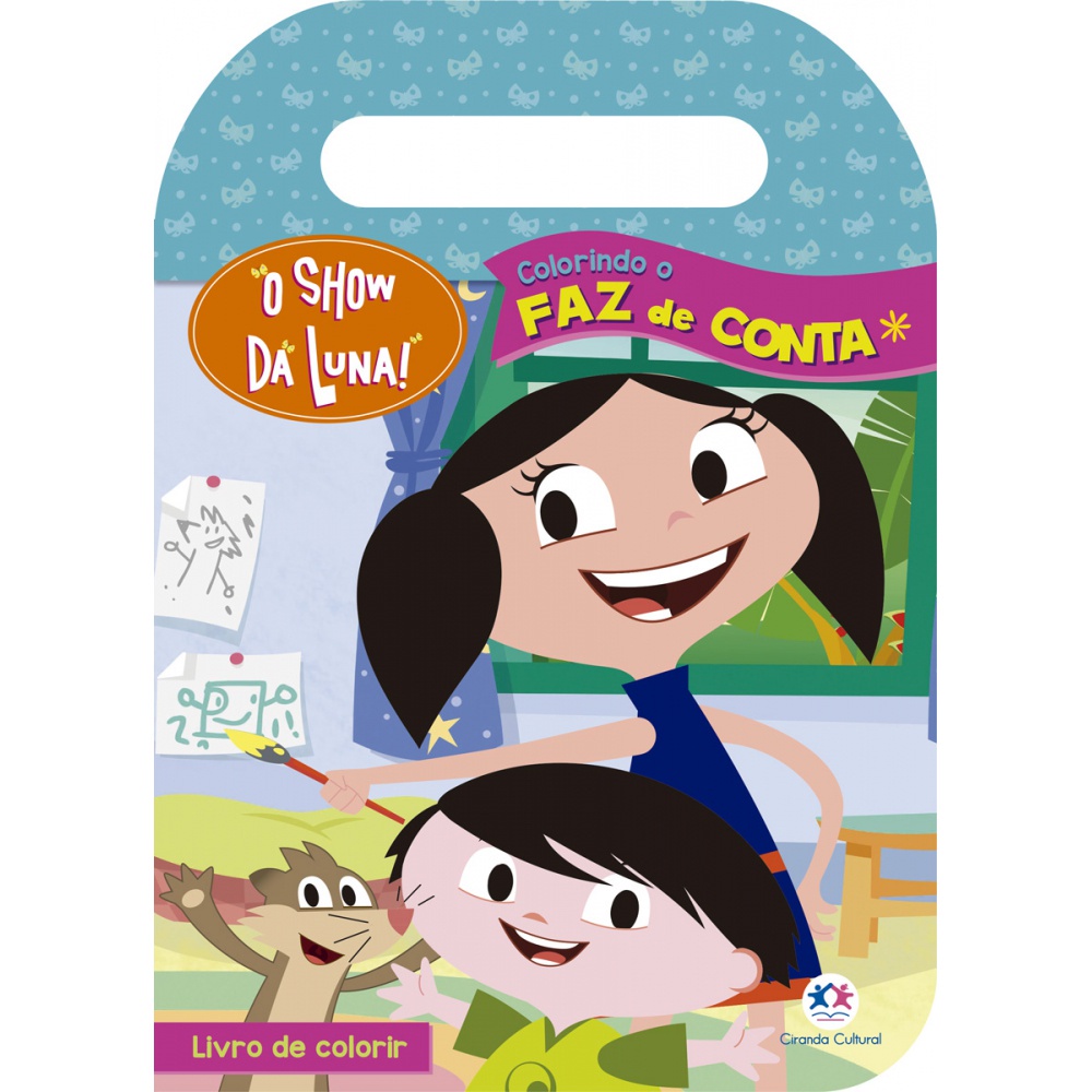Livro - O Show da Luna - Colorindo o faz de conta em Oferta na Shopee