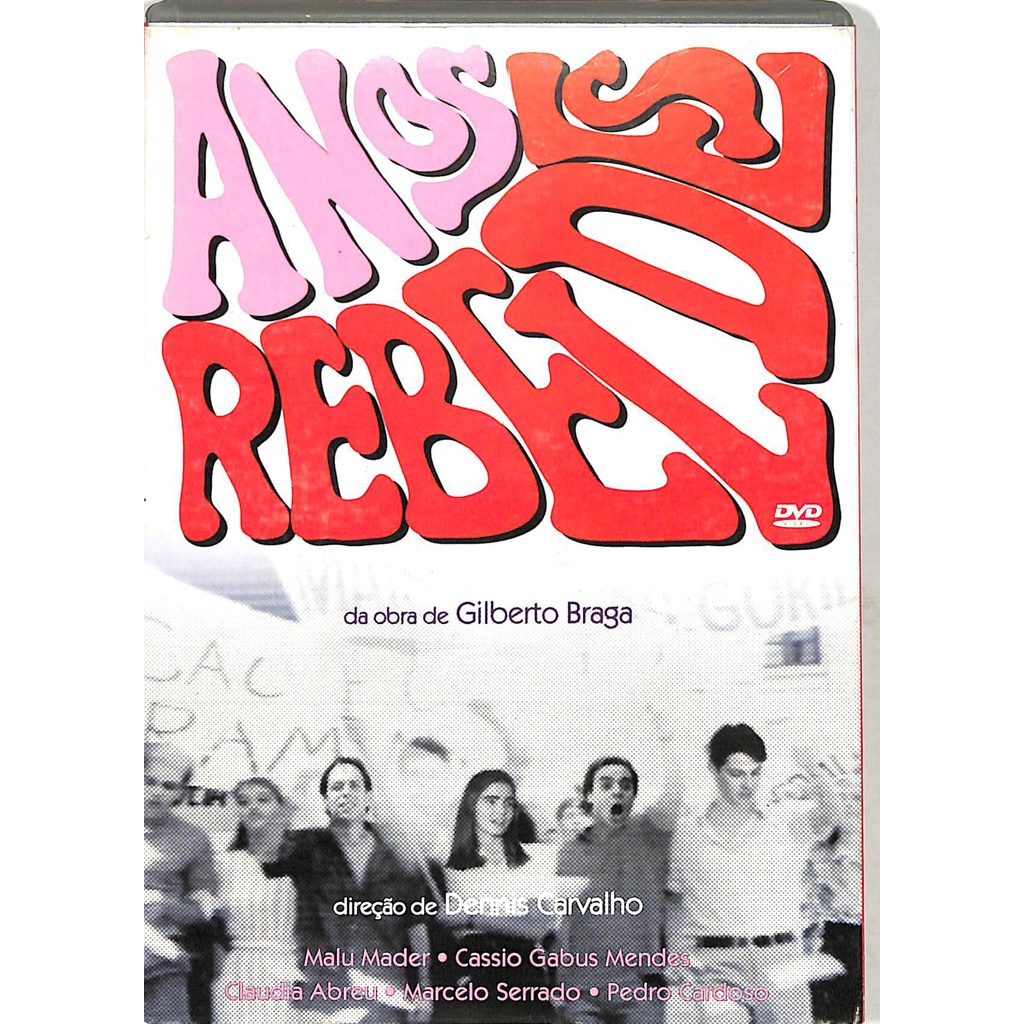 Anos Rebeldes - Minissérie De Gilberto Braga - Dvd