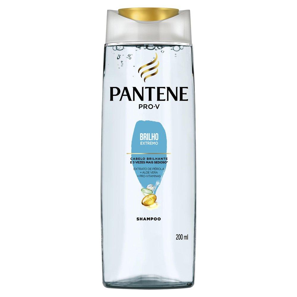 Shampoo Pantene Brilho Extremo 200ml - Beauty