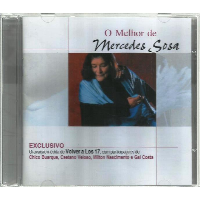 1361 Mcd- Cd Original 2004- Mercedes Sosa- O Melhor De...- Latina