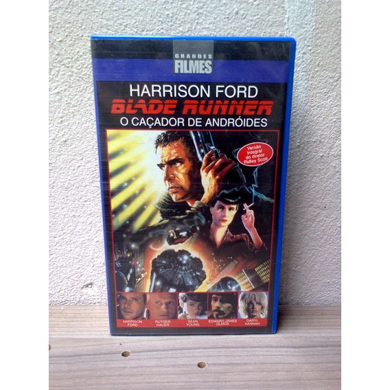 Fita Vhs Blade Runner - O Caçador De Andróides - Ag25