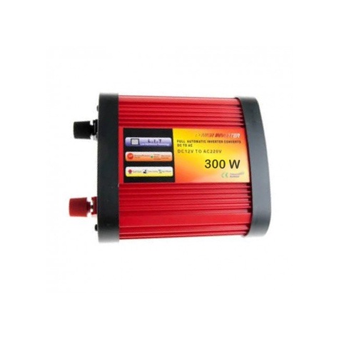Inversor Tensão 300w 12v Para 220v Veicular Transformador Conversor Com Tomada Padrão e Usb