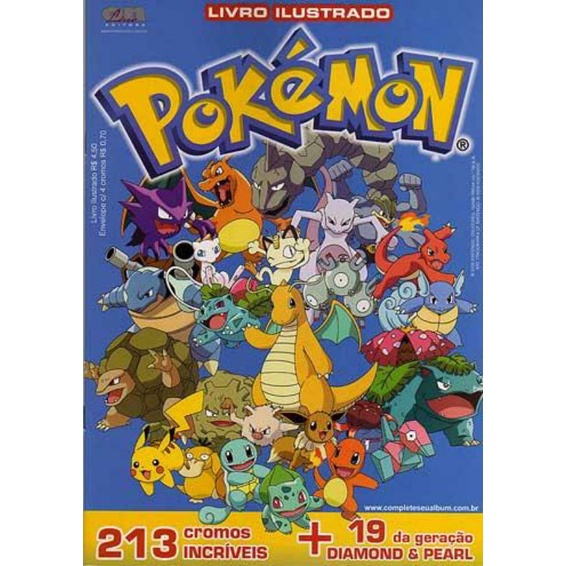 Pokémon 2008 - Figurinhas Avulsas