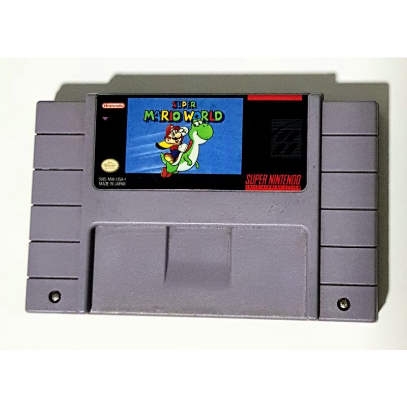 Super Mario world original americana fita do Super Nintendo snes