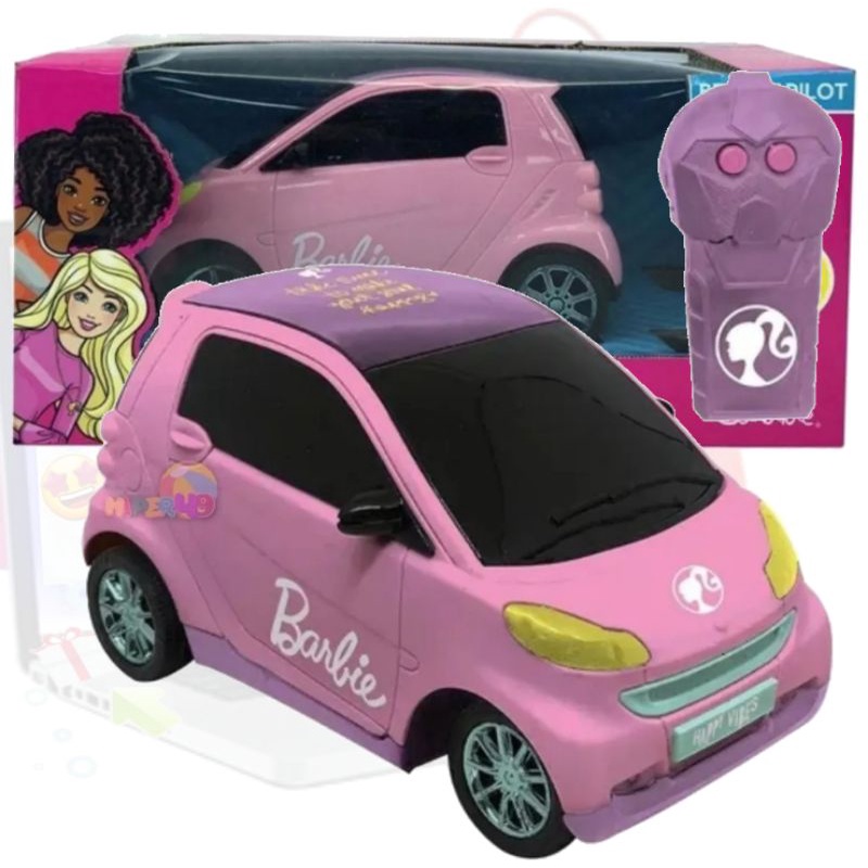 Carrinho Da Barbie de Controle Remoto, Brinquedo carro Barbie 3 funções Shopee Brasil