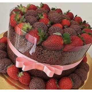 4 METROS DE TIRA DE PET ACETATO BOLO TRANSPARENTE 11 TAMANHOS// em Oferta na Shopee