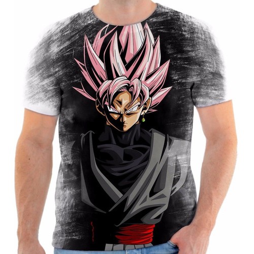 Camisa Camiseta Goku Black Dragon Ball Super 24 | Shopee Brasil