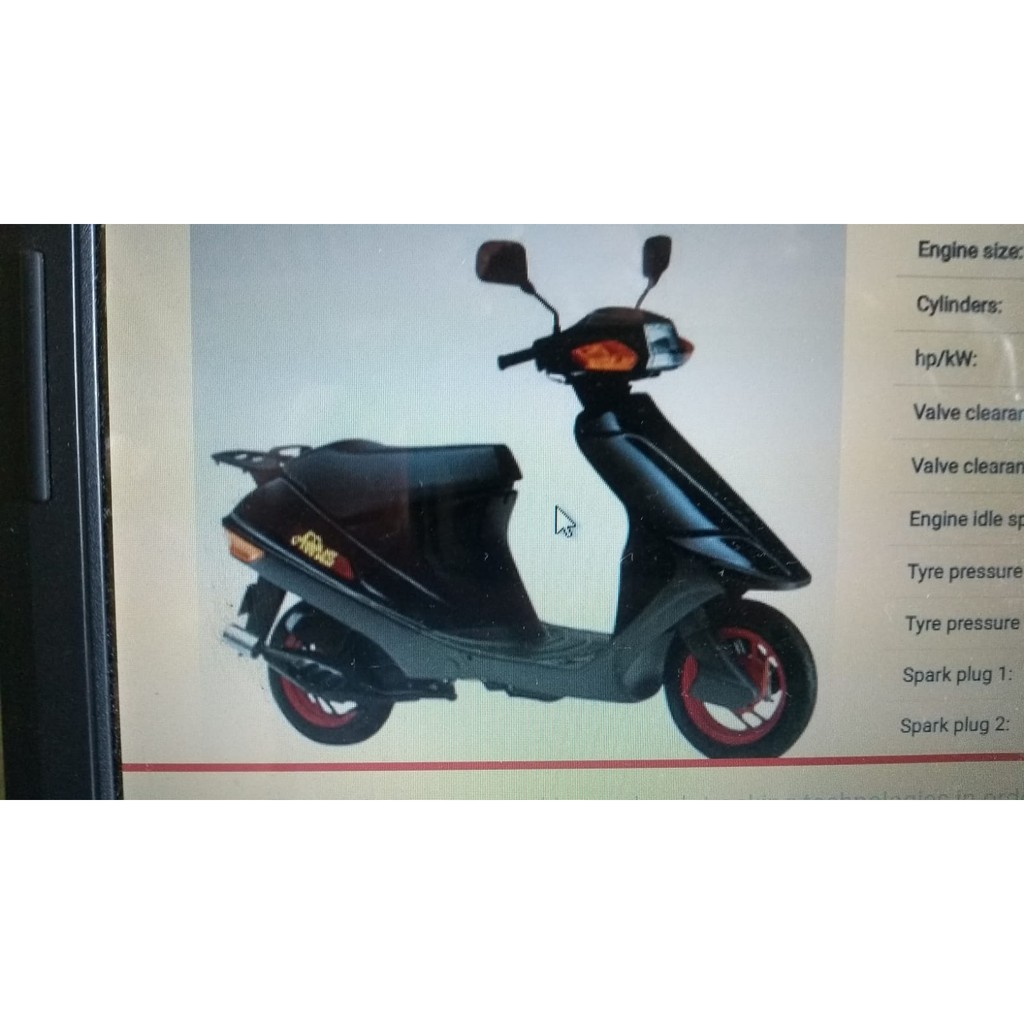 Painel para scooter Suzuki AH50. | Shopee Brasil