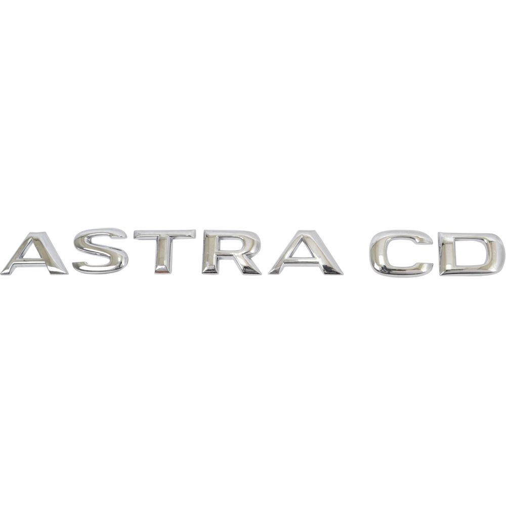 Letreiro Cromado Astra CD em Oferta na Shopee