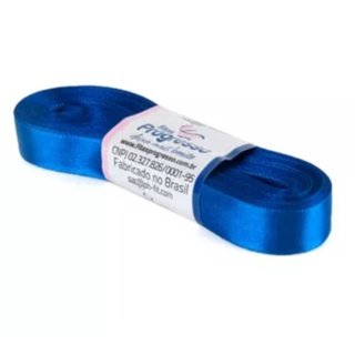 Fita de Cetim Progresso 15mm nº3 - 10m 276 Azul Pavão - 1un em Oferta na Shopee