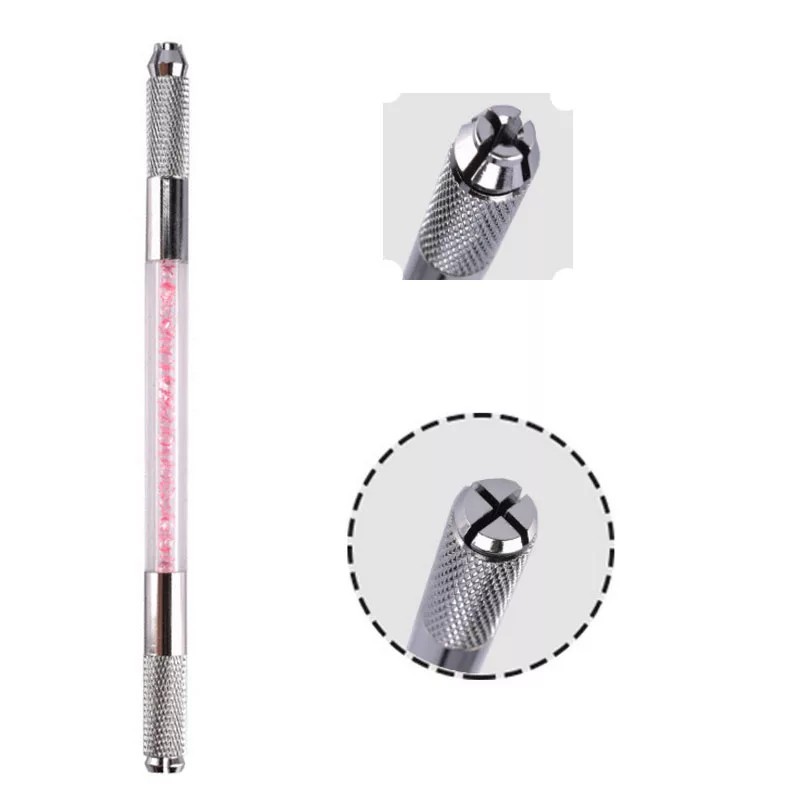 Caneta Tebori para Micropigmentação de Sobrancelha Cristal Oferta