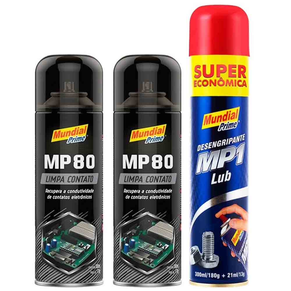 Kit Limpeza Desengripante 321 ML -  2  Limpa Contato 300ML