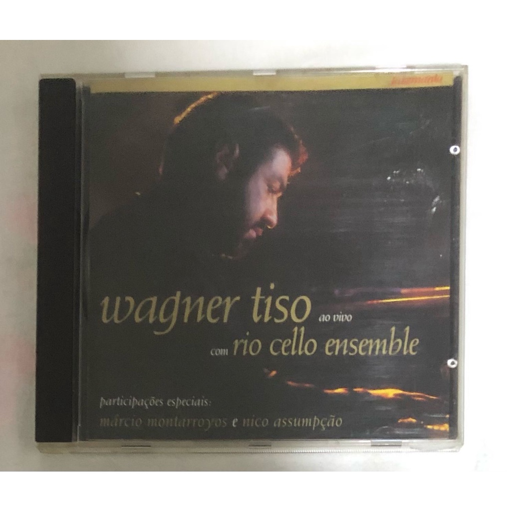 Cd Wagner Tiso - Ao Vivo Com Rio Cello Ensemble