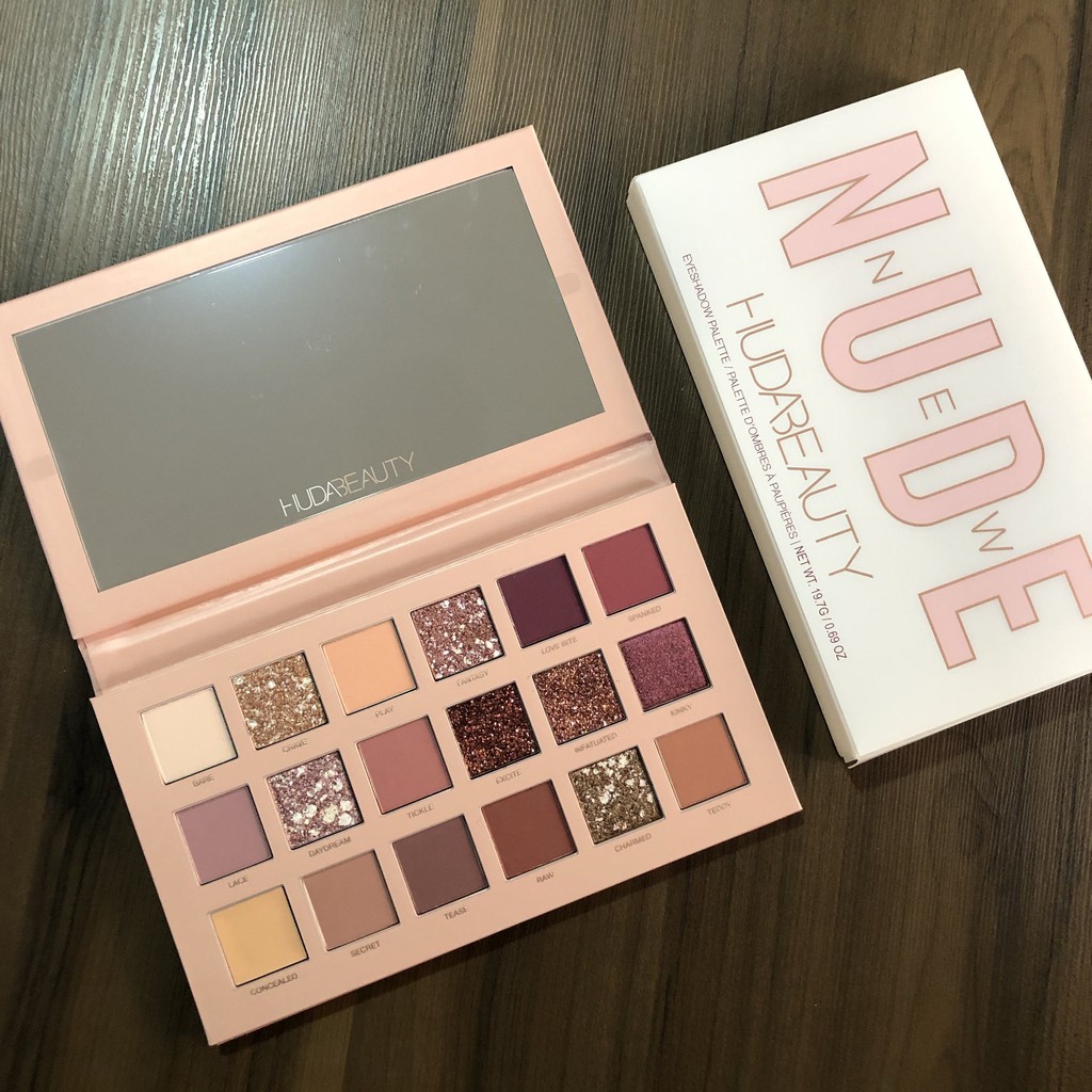 Paletta De Sombras New Nude Huda Beauty Shopee Brasil