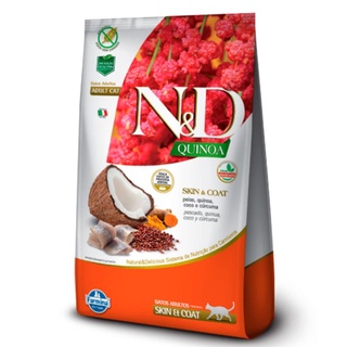 Racao Nd Quinoa Gatos Adultos Skin Peixe - 7,5kg em Oferta na Shopee