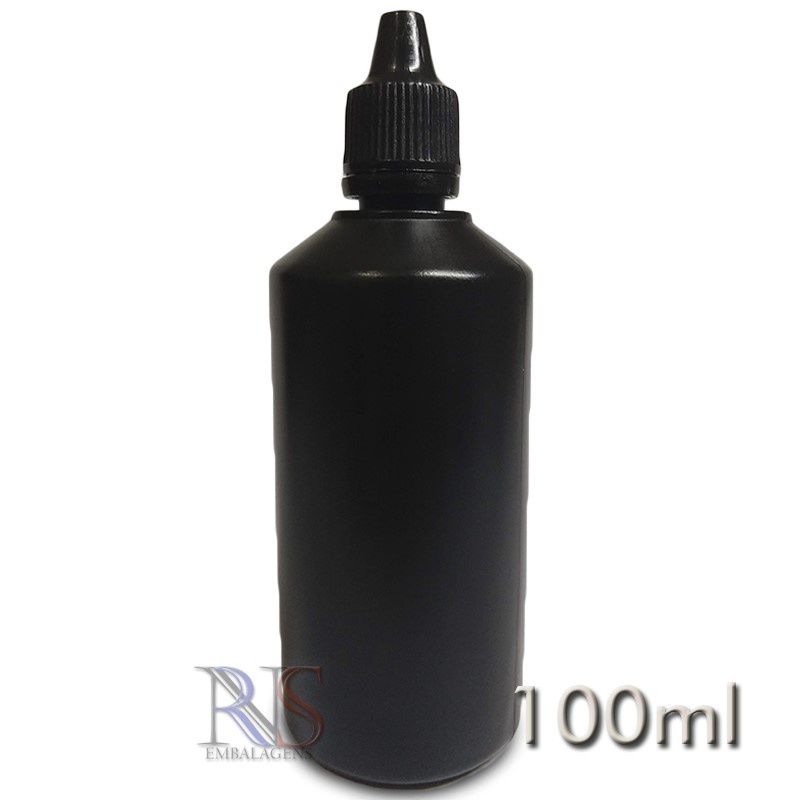 15 Frasco Plástico 100ml Conta Gotas - Ref 14972