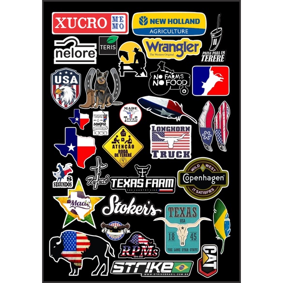 Adesivo Tuning Country Girl Ballerina Per Moto E Auto - 120x80 Mm, Resistente Per Esterni