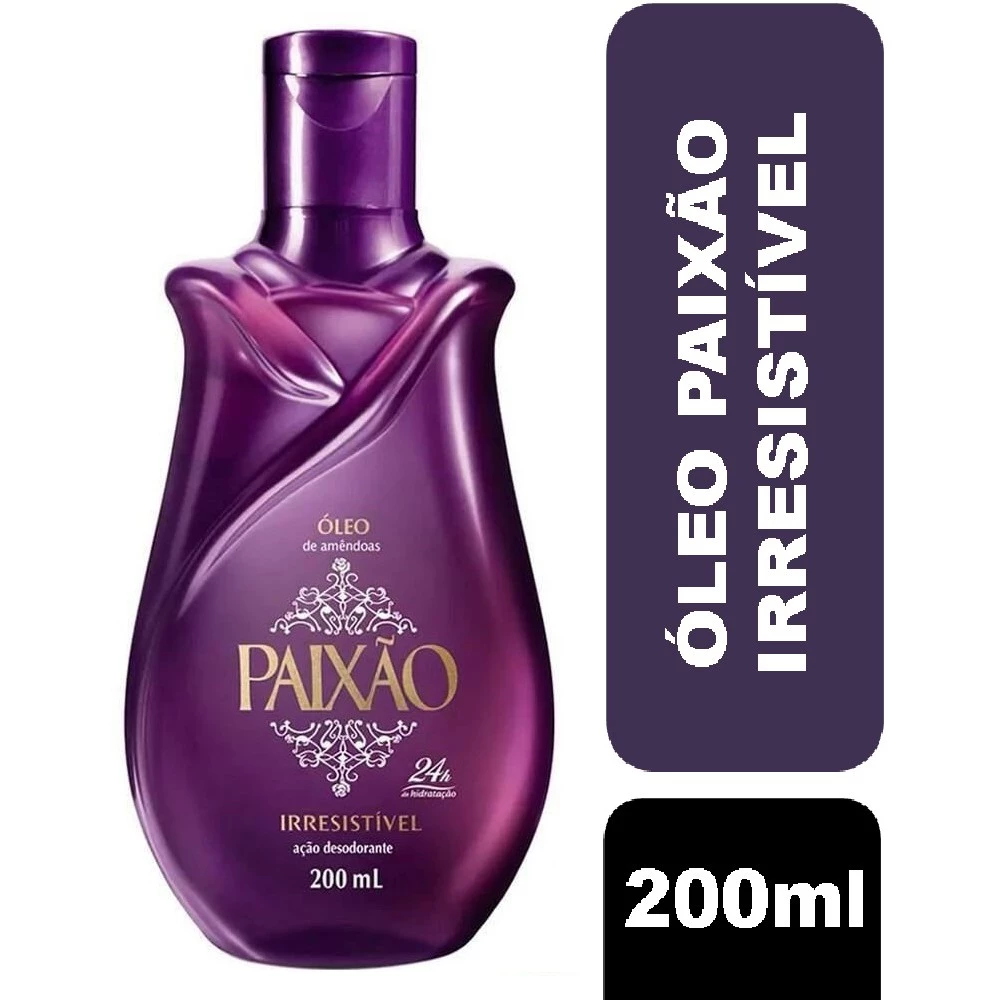 Óleo de Amêndoas Paixão Irresistível Flor de Lis 200ml (Oleo Paixao)